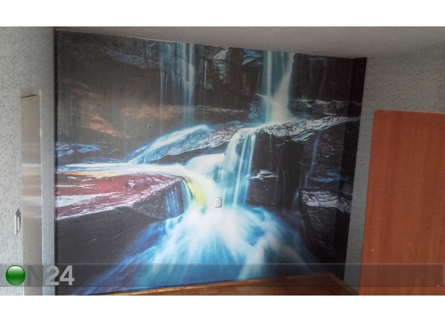 Fliis-fototapeet Water and stones 360x270 cm suurendatud