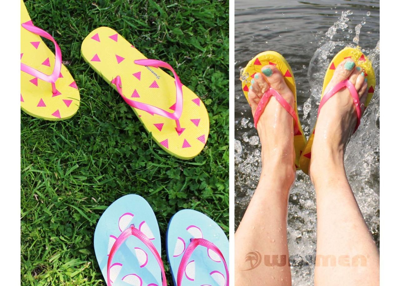 Flip-flopid naistele Print Playa del Carmen suurendatud