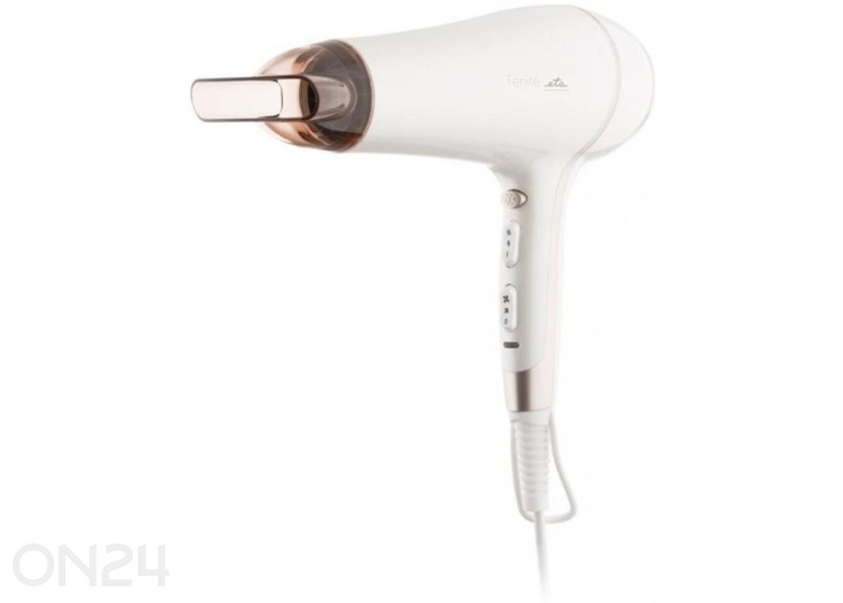 Föön ETA 732090010, 2400 W, ioonfunktsiooniga, valge/roosa suurendatud