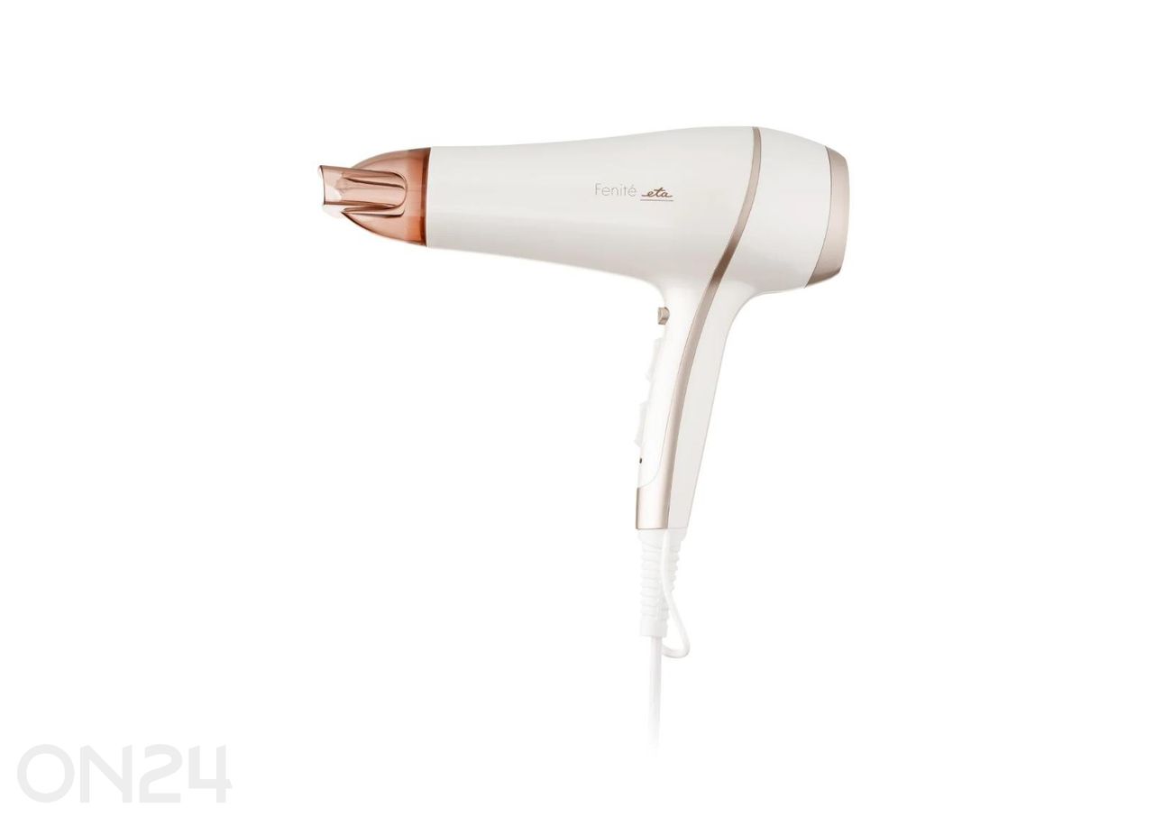 Föön ETA 732090010, 2400 W, ioonfunktsiooniga, valge/roosa suurendatud