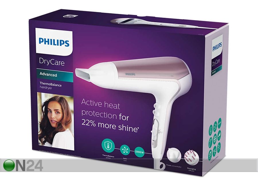 Föön Philips DryCare Advanced 2200 W suurendatud