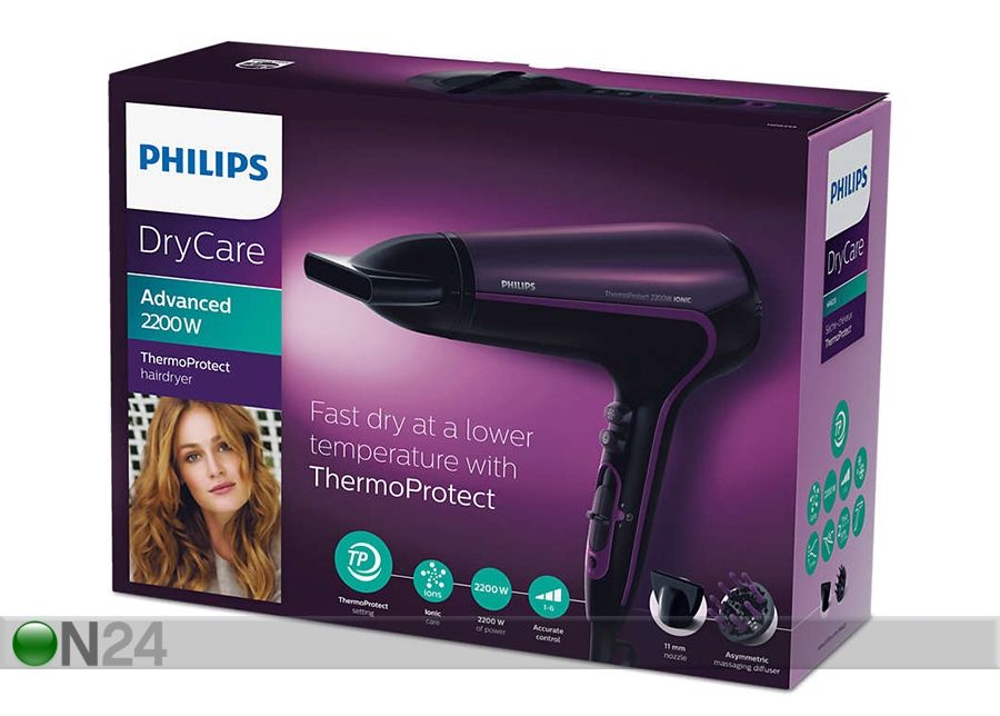 Föön Philips DryCare Advanced 2200 W suurendatud