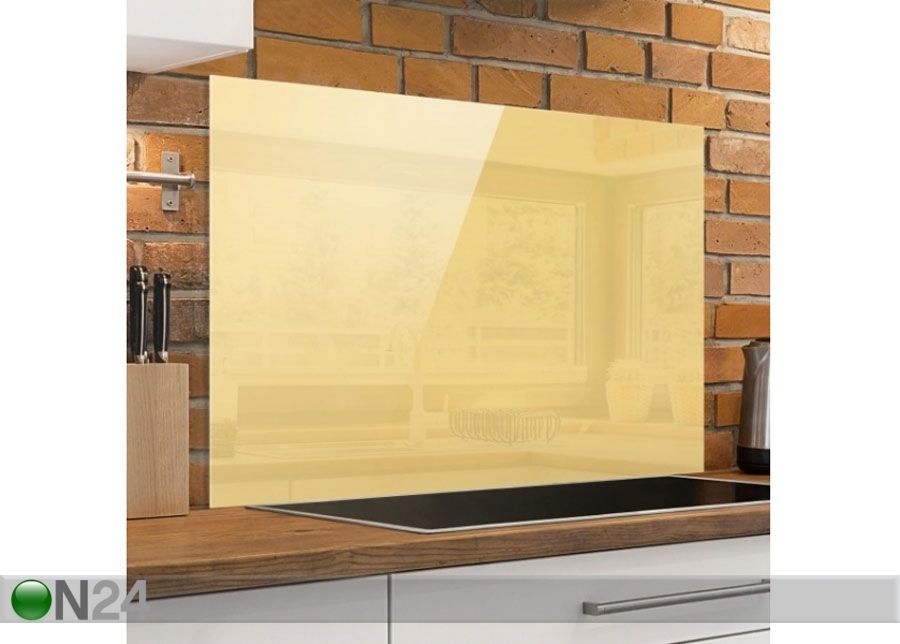 Fotoklaas, köögi tagasein Honey 59x120 cm suurendatud