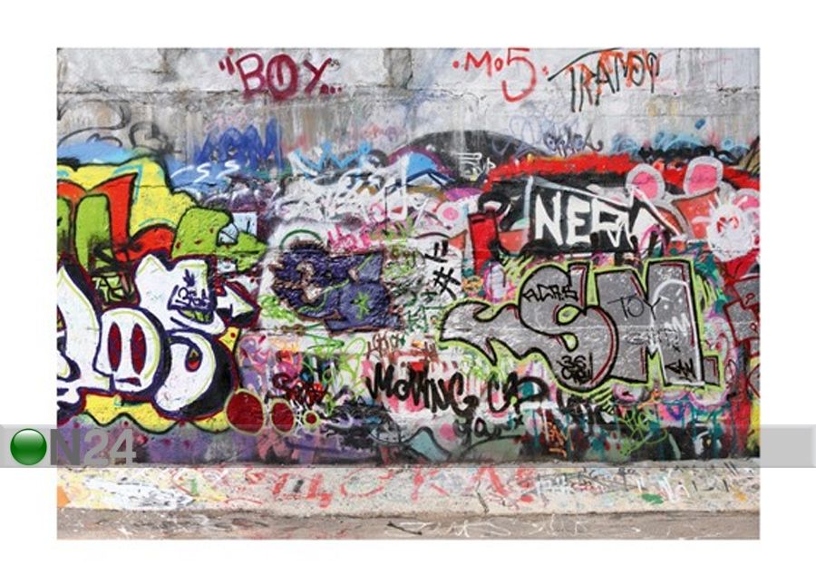 Fototapeet Cool Graffiti 400x280 cm suurendatud