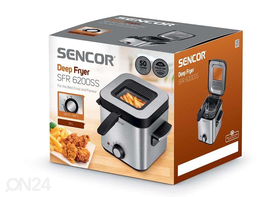 Fritüür Sencor suurendatud