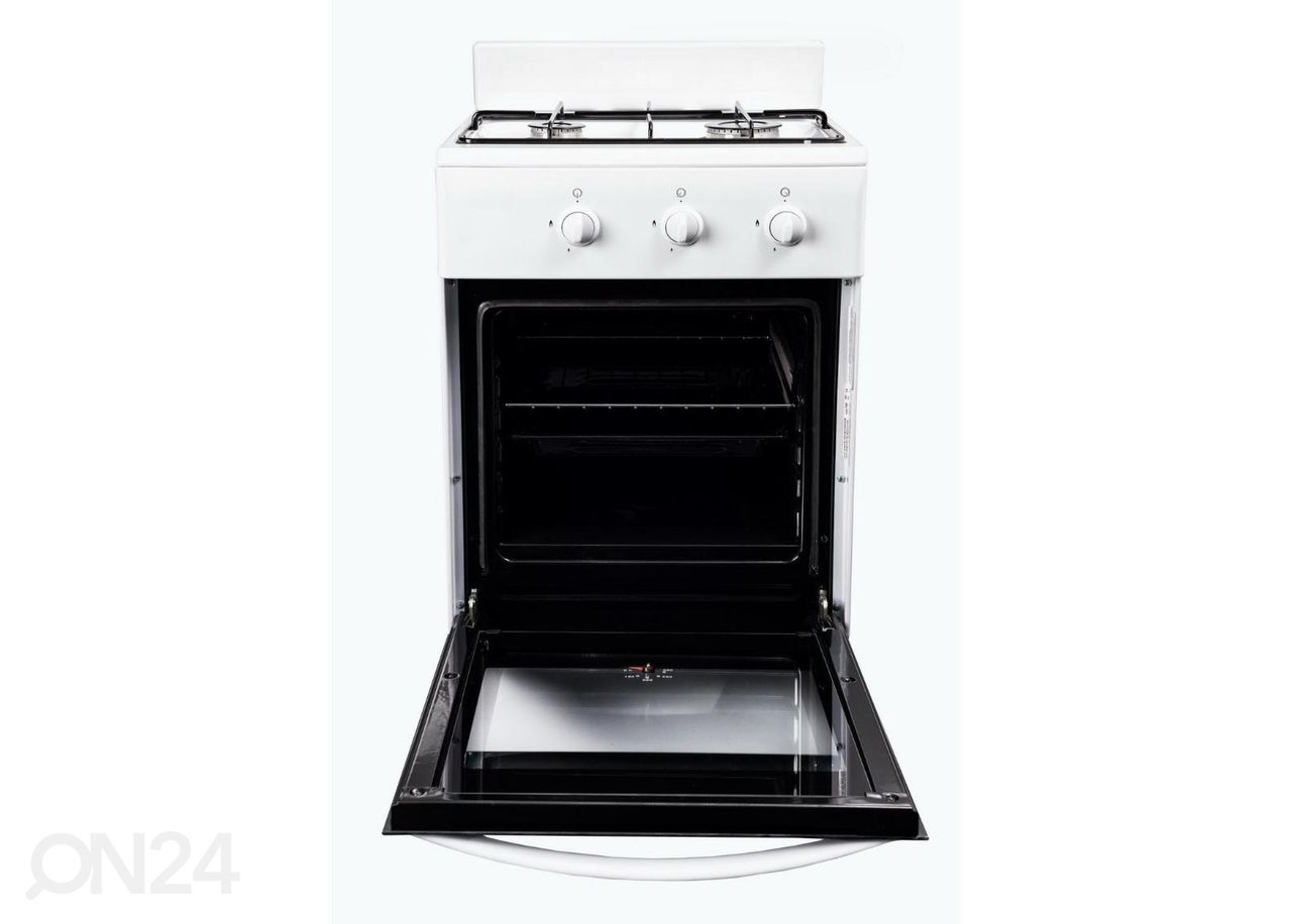 Gaasipliit Schlosser F382G1G, valge suurendatud