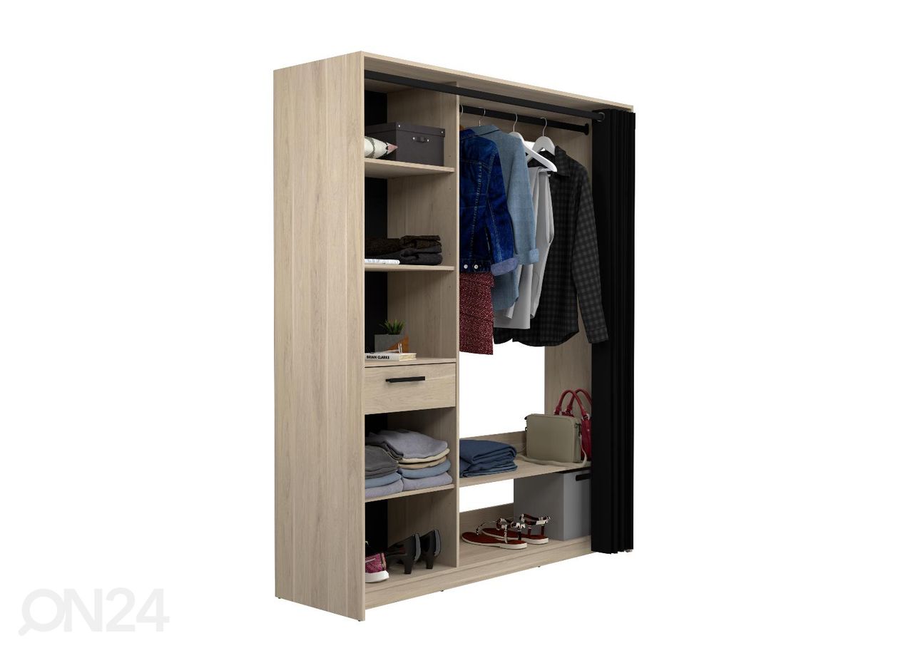 Garderoobisüsteem Cosy 161 cm suurendatud