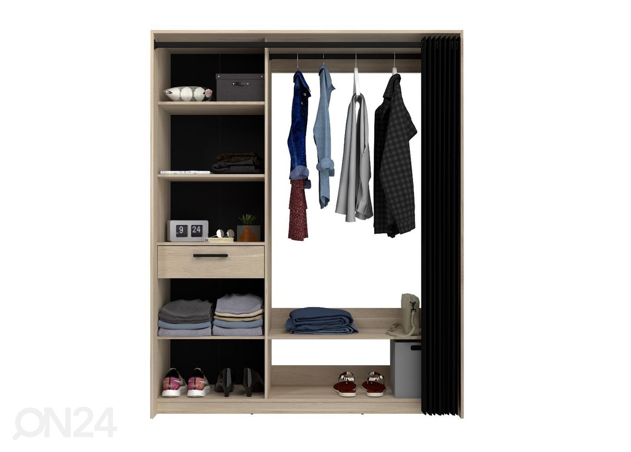 Garderoobisüsteem Cosy 161 cm suurendatud