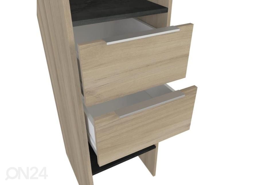 Garderoobisüsteem Dana 115-190cm suurendatud