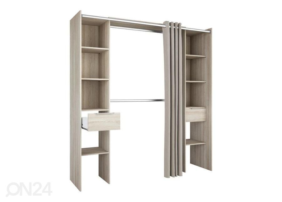 Garderoobisüsteem Dana 115-190cm suurendatud