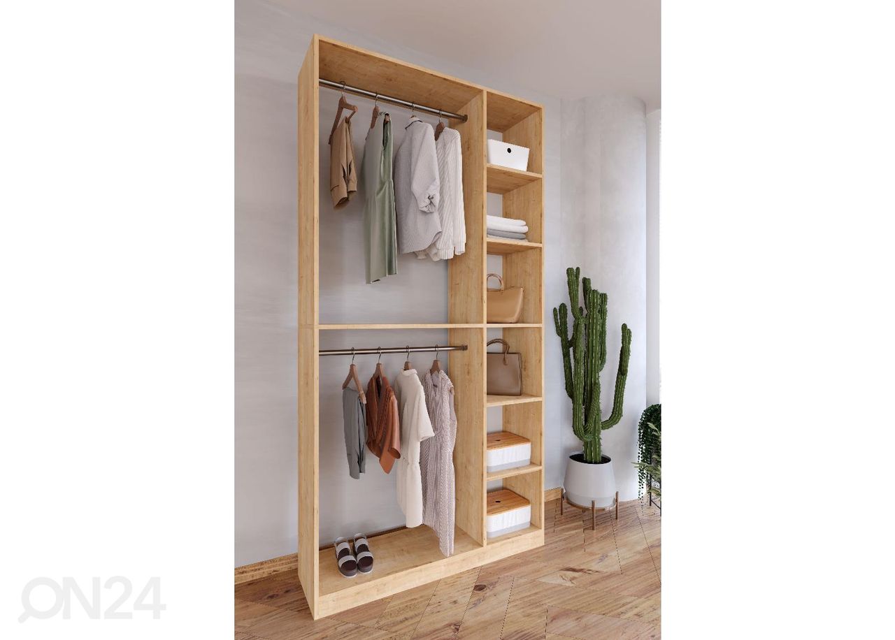 Garderoobisüsteem Palosa XL 110 cm suurendatud