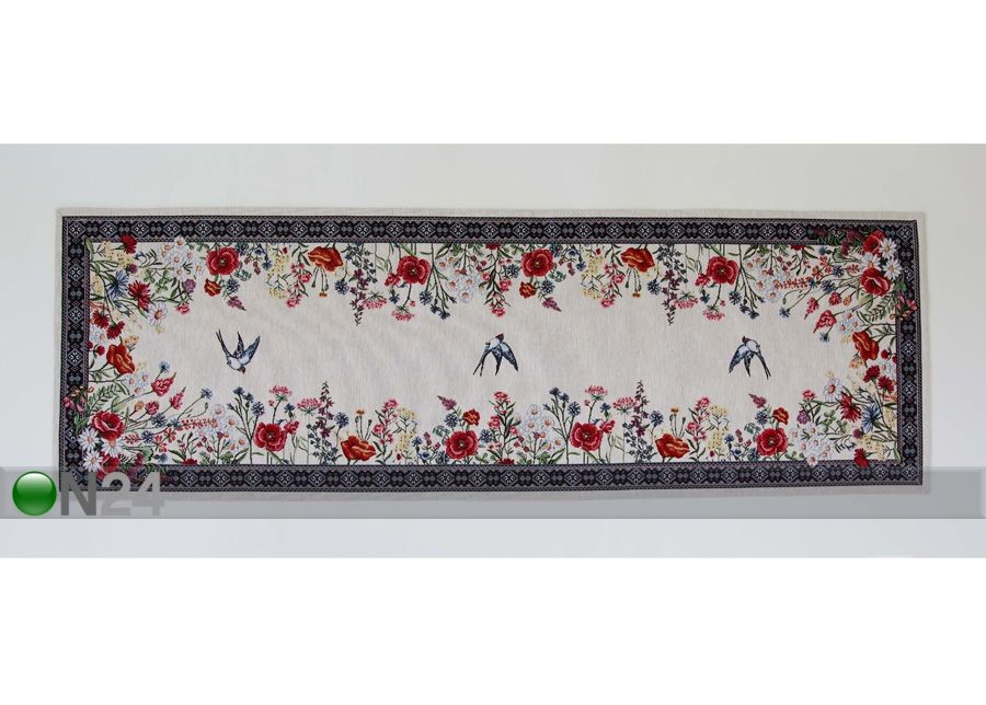 Gobeläänkangast linik Chamomille 45x140 cm suurendatud