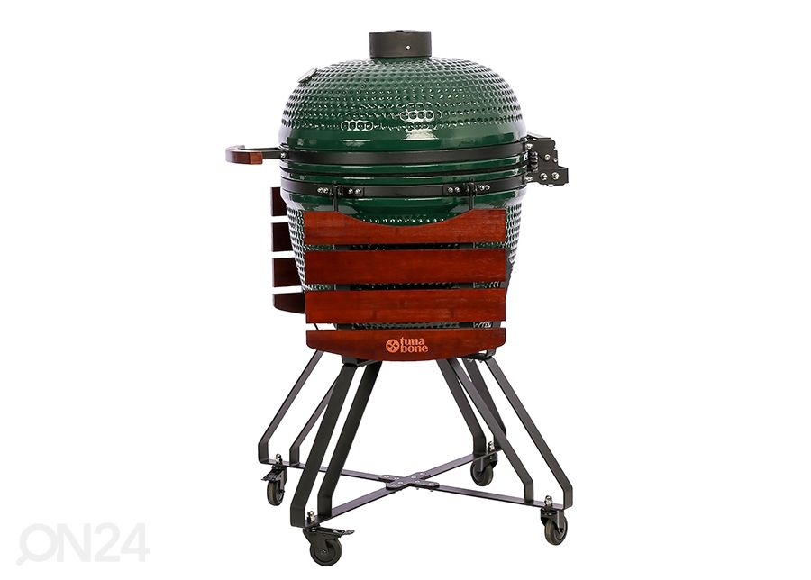 Grill TunaBone Kamado Classic TBG23GREEN-01, 23", roheline suurendatud