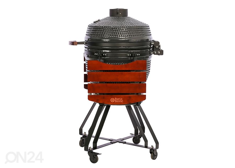 Grill TunaBone Kamado Pro TBG22GRAY-02, 22", tumehall suurendatud