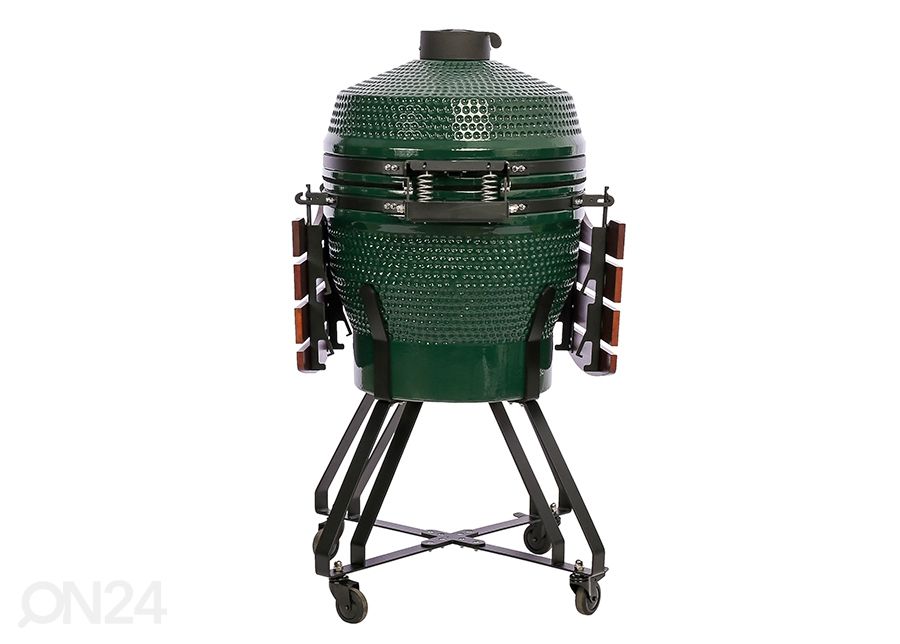Grill TunaBone Kamado Pro TBG22GREEN-02, 22", roheline suurendatud