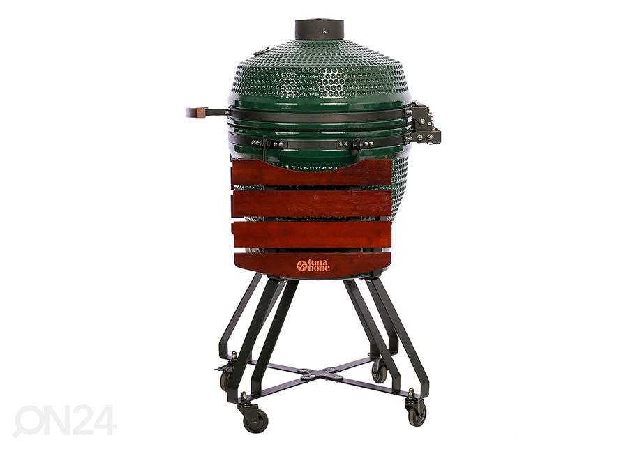 Grill TunaBone Kamado Pro TBG22GREEN-02, 22", roheline suurendatud