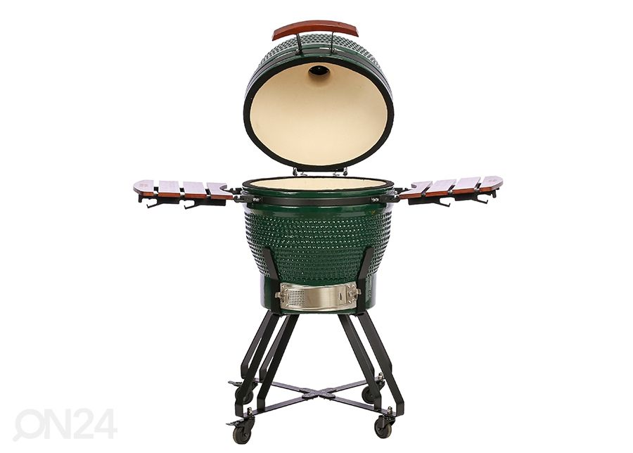 Grill TunaBone Kamado Pro TBG22GREEN-02, 22", roheline suurendatud