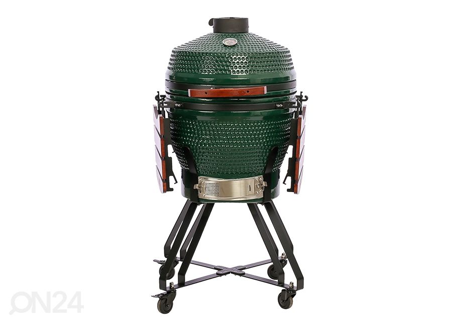 Grill TunaBone Kamado Pro TBG22GREEN-02, 22", roheline suurendatud