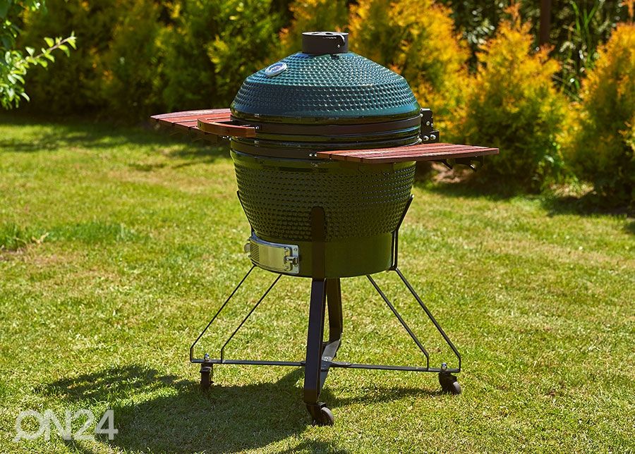 Grill TunaBone Kamado Pro TBG22GREEN-02, 22", roheline suurendatud