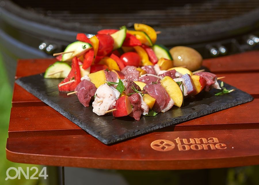 Grill TunaBone Kamado Pro TBG22GREEN-02, 22", roheline suurendatud