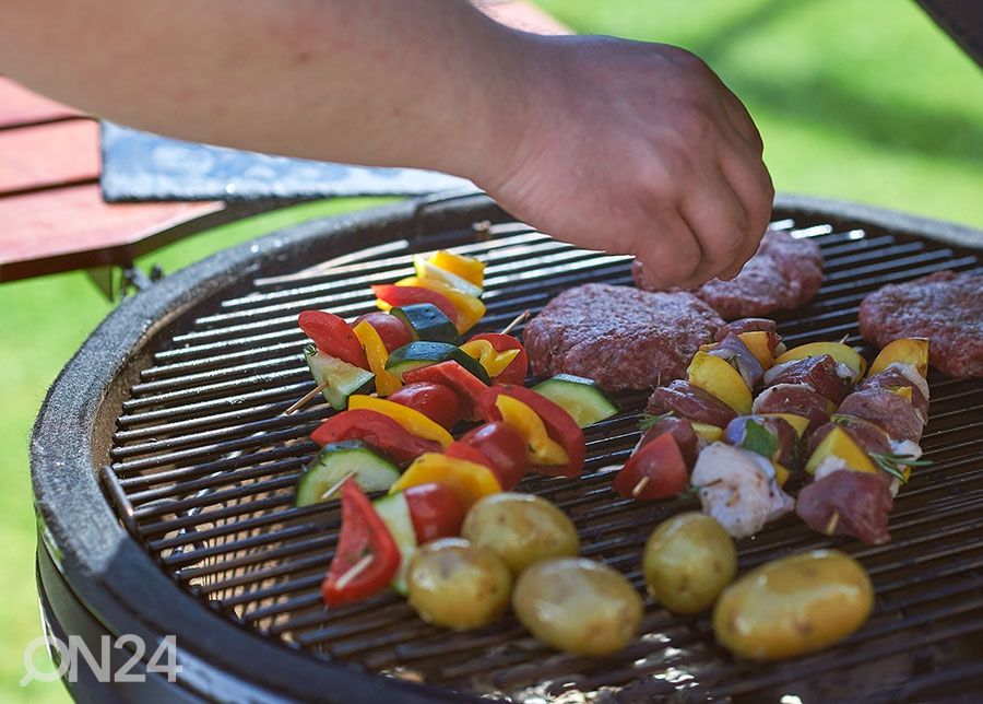 Grill TunaBone Kamado Pro TBG22GREEN-02, 22", roheline suurendatud
