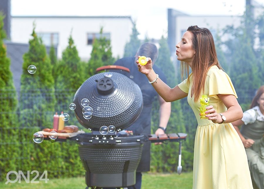 Grill TunaBone Kamado Pro TBG24GRAY-02, 24", tumehall suurendatud