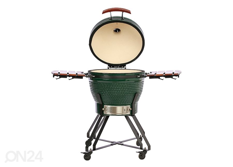 Grill TunaBone Kamado Pro TBG24GREEN-02, 24", roheline suurendatud