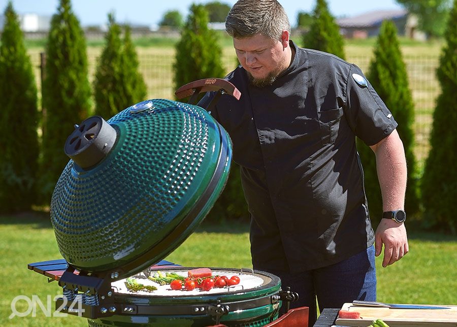 Grill TunaBone Kamado Pro TBG24GREEN-02, 24", roheline suurendatud