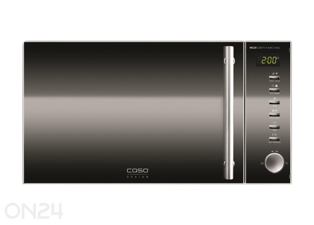 Grilliga mikrolaineahi Caso MG 20 suurendatud