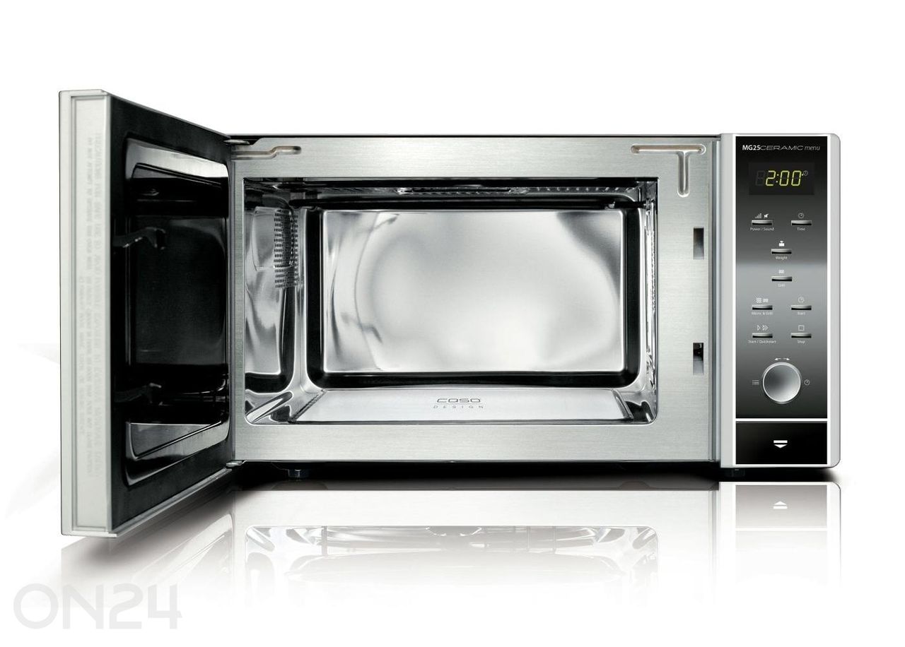 Grilliga mikrolaineahi Caso MG 25 suurendatud