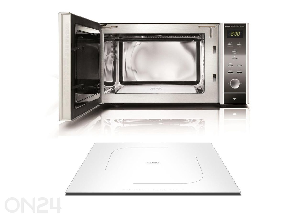 Grilliga mikrolaineahi Caso MG 25 suurendatud