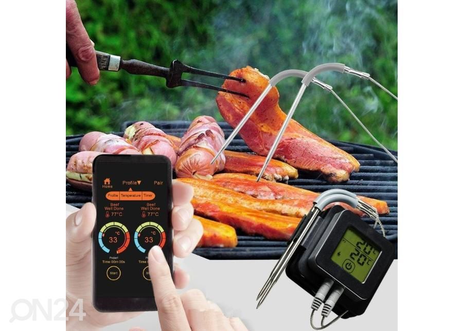 Grillimistermomeeter Orange County Smokers 60690004 suurendatud