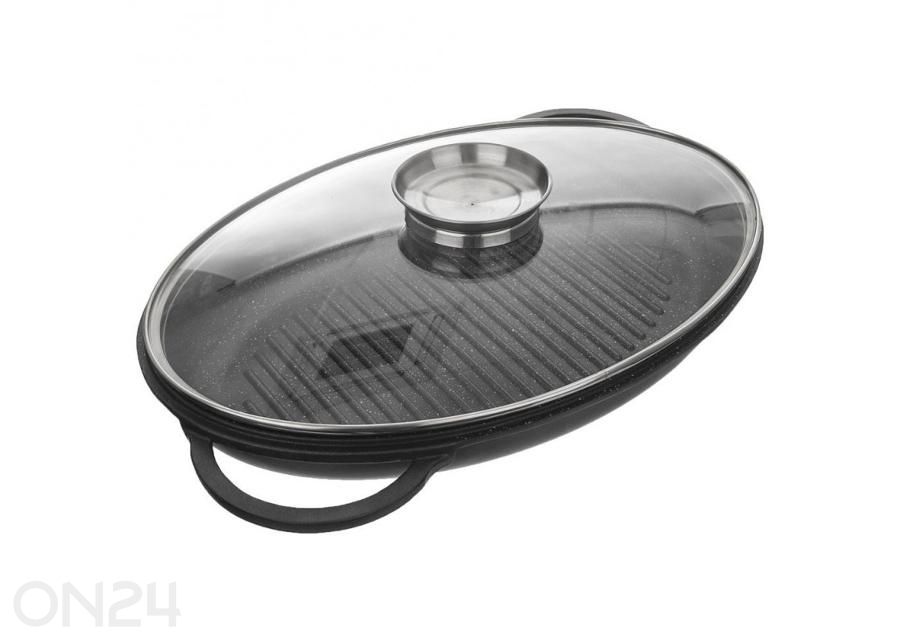 Grillpann kaanega Grande 43x28x6 cm suurendatud