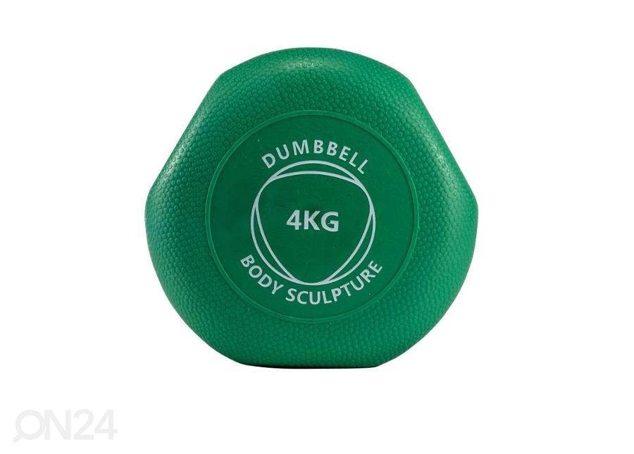 Hantel Body Sculpture neopreen 4 kg suurendatud