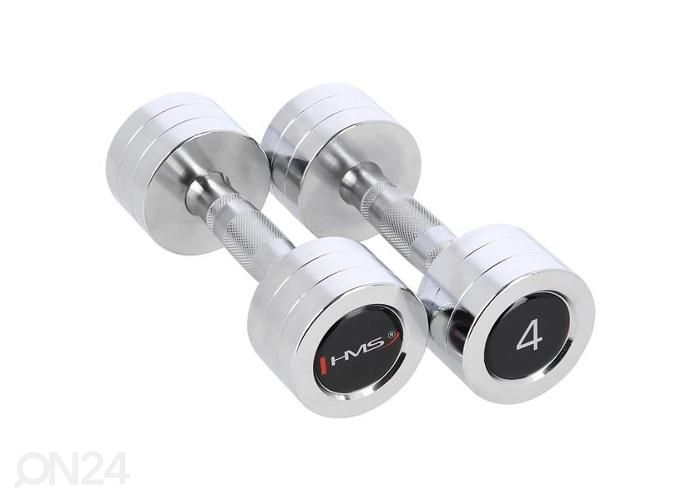 Hantel kroomist HMS CHD04 2 x 4 kg suurendatud