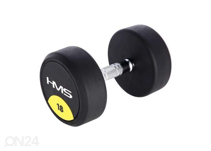 Hantel kummist HMS HG Pro 47,5 kg suurendatud