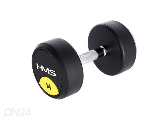 Hantel kummist HMS HG Pro 47,5 kg suurendatud