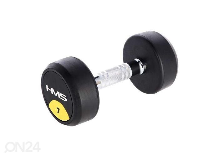 Hantel kummist HMS HG Pro 47,5 kg suurendatud