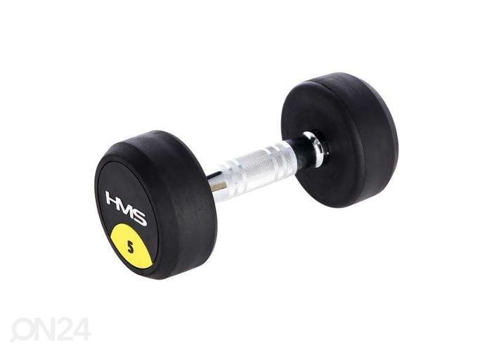 Hantel kummist HMS HG Pro 47,5 kg suurendatud