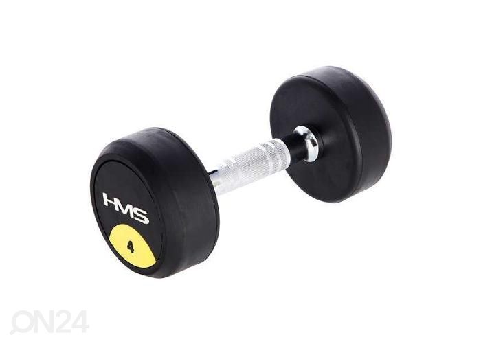 Hantel kummist HMS HG Pro 47,5 kg suurendatud