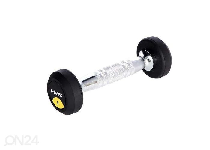 Hantel kummist HMS HG Pro 47,5 kg suurendatud