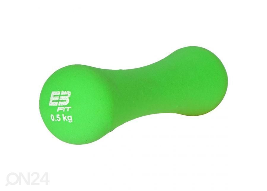Hantel neopreen EB FIT 0,5 kg suurendatud