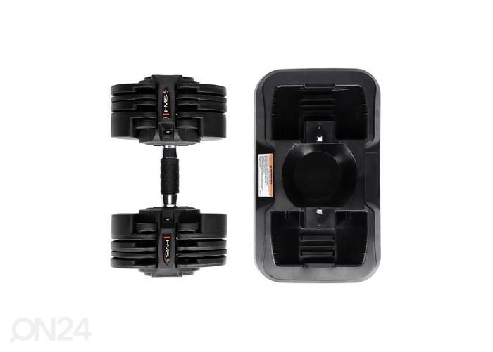 Hantel reguleeritav HMS SR20 22 kg suurendatud