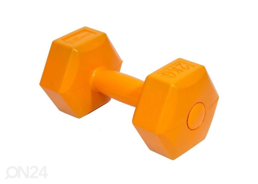 Hantlid komposiit EB FIT oranž 2x 2kg suurendatud