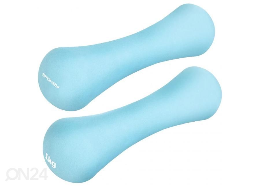 Hantlid neopreen Spokey Bone 2x 1 kg suurendatud