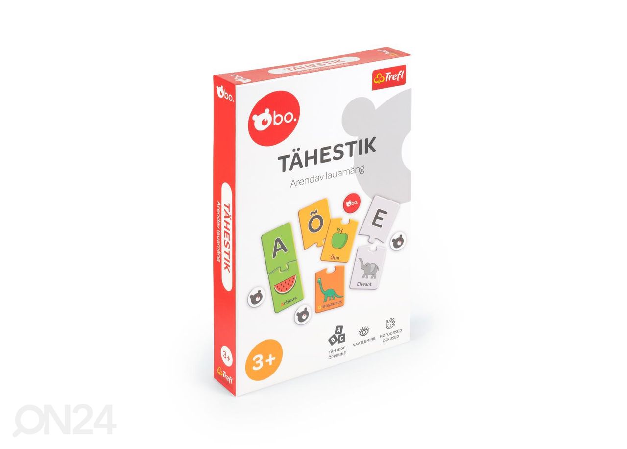 Haridusmäng Tähestik eesti keeles bo. suurendatud
