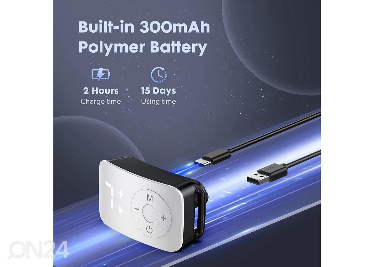 Haukumisvastane kaelarihm Patpet BC01 suurendatud