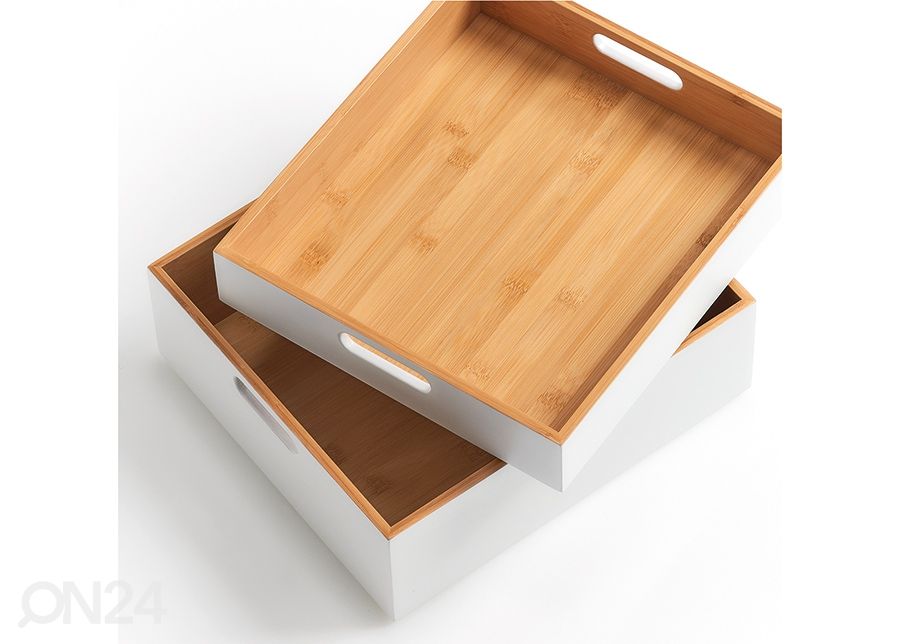 Hoiukast Bambus 30x27 cm suurendatud