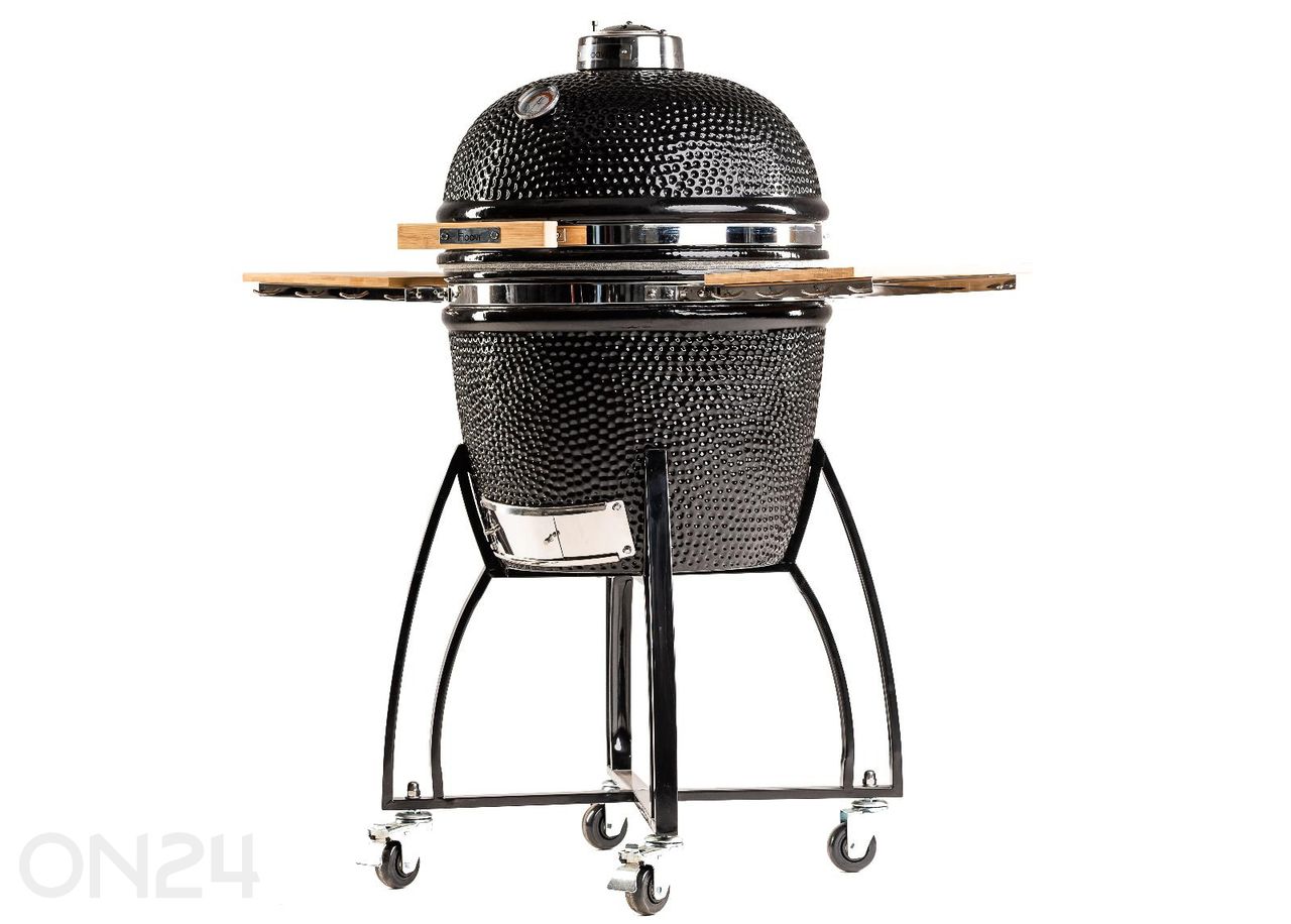 Hoovi Kamado Large with Cooking System suurendatud