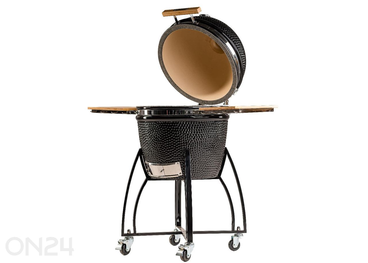 Hoovi Kamado Large with Cooking System suurendatud